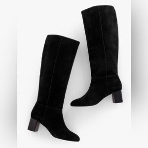 PARDO SUEDE 100% Leather Block Heel Boots
